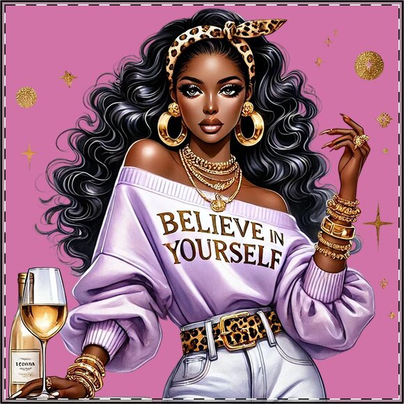 Stylish Satin Poster, Inspirational Wall Art, Home Decor, Gift for Friends - Picture 2 of 2